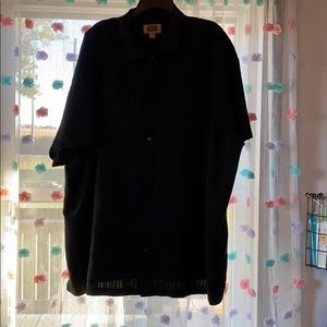 Men’s Big and tall button down shirt.